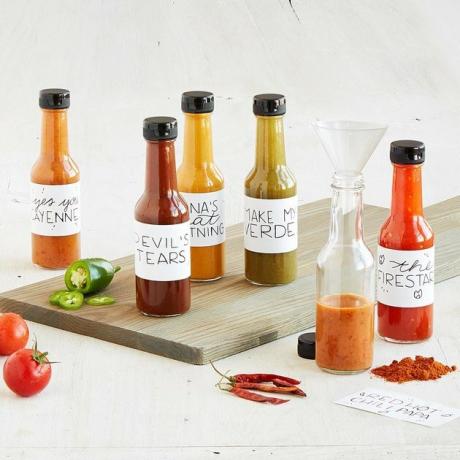 molho apimentado de produtos incomuns
