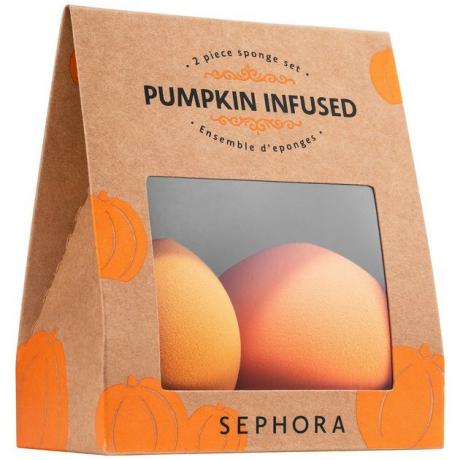 Conjunto de esponja de infusão de mini abóbora da coleção Sephora,