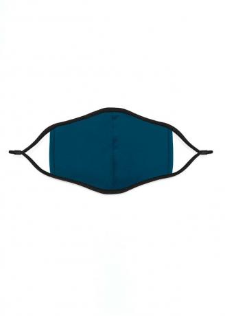 Máscara de proteção Vida em azul e preto