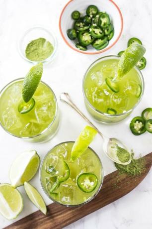 pikantná matcha margarita