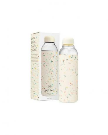 Garrafa de água W&P Porter em terrazzo creme