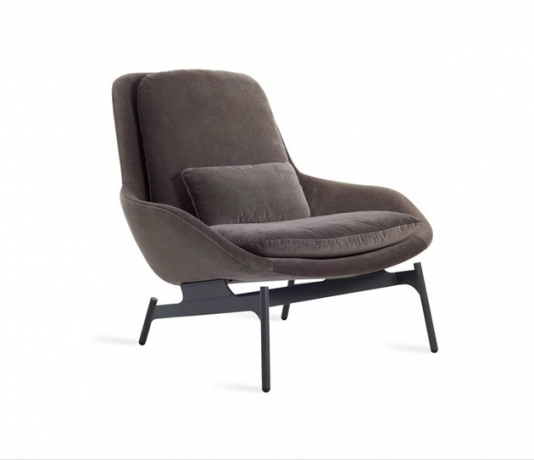 Field Velvet Lounge Chair