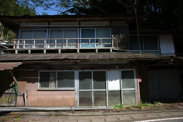 casa abandonada en japón