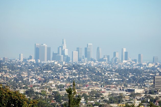 Vue panoramique de Los Angeles, Los Angeles, Californie, USA