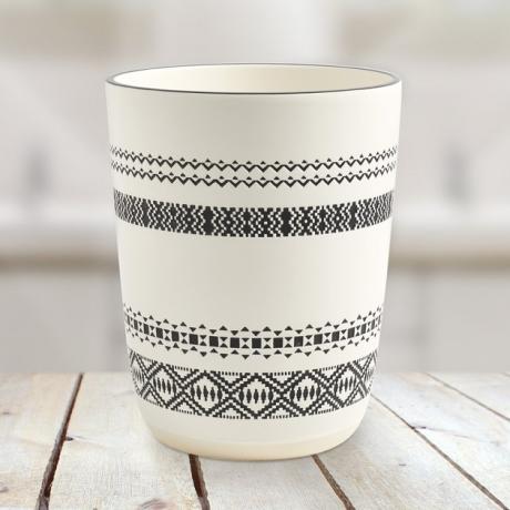 Better Homes & Garden Patterned Cesta de lixo, $ 19,88