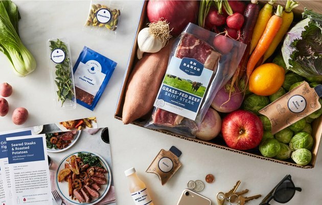 Een Blue Apron maaltijdbox