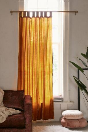 maneiras de decorar para cortinas de veludo de outono na sala de estar
