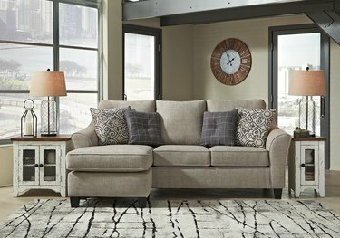 Ashley Furniture HomeStore Kestrel Queen Sofa Chaise Sleeper