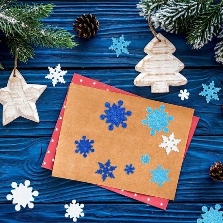 „Coopay Glitter Foam Snowflake“ lipdukai