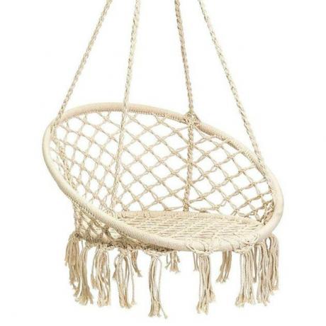 macrame hangstoel