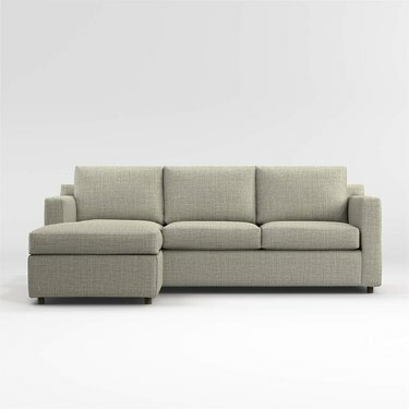 sofá-cama secional reversível