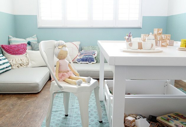 arredamento della camera dei bambini