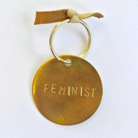 feministische sleutelhanger