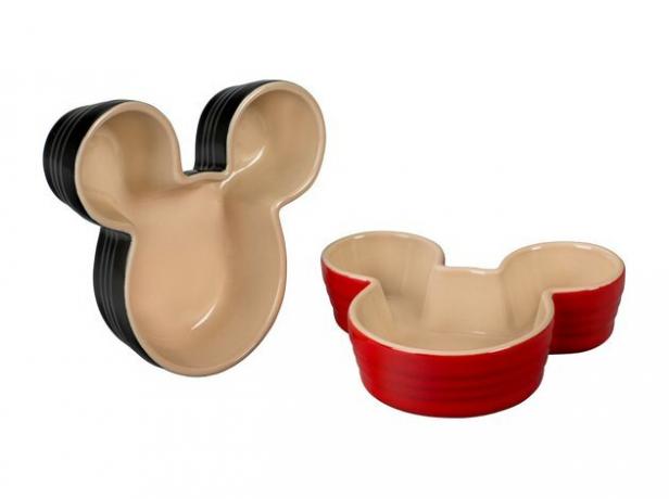 „Le Creuset Mickey Mouse Ramekins“ (dviejų komplektų komplektas), 50 USD