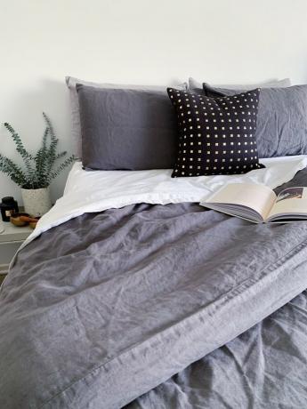 Súprava obliečok na periny MagicLinen Charcoal Gray