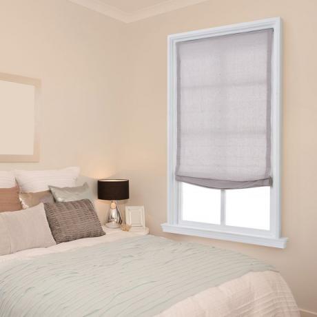 WBO Tranquil Cordless Roman Shade, $ 40
