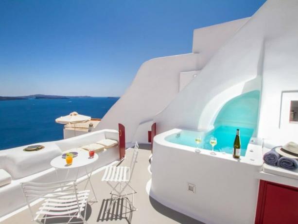 Hector Cave House em Santorini, Grécia