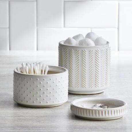 Better Homes & Gardens Modern Farmhouse Conjunto de 3 peças cobertas de jarras, $ 18,97