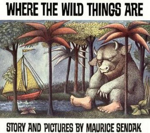 Cover van Maurice Sendak's boek uit 1963 Where the Wild Things Are.