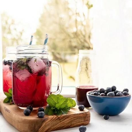 Goodie madrinha Blueberry Mint Rabo de Menta
