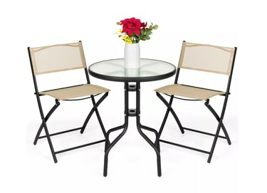 Best Choice Products 3-Piece Patio Bistro Dining Møbelsett