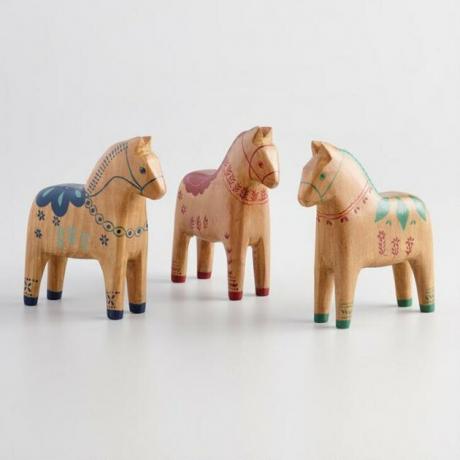 Trio dos Cavalos Suecos do Mercado Mundial, $ 50,97