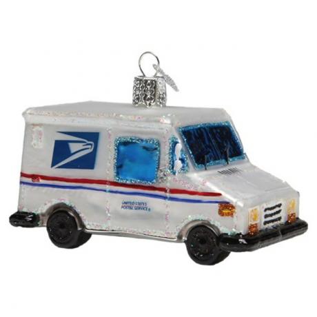 Ornamento de caminhão de correio USPS, $ 15,95