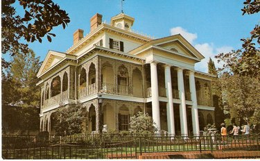 1978 Haunted Mansion postkort