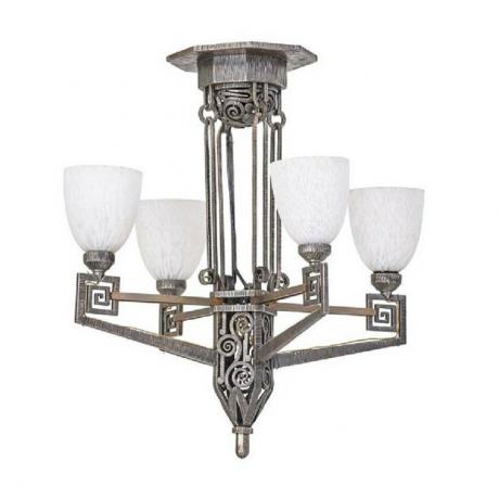 lampadario in stile art deco