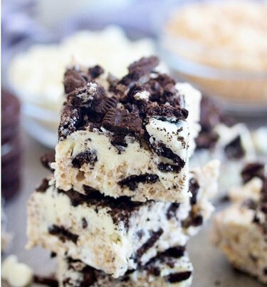 Five Boys Baker's Oreo White Chocolate Rice Krispies -herkut