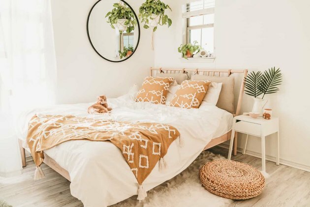 beachy bohemian IKEA slaapkamer idee