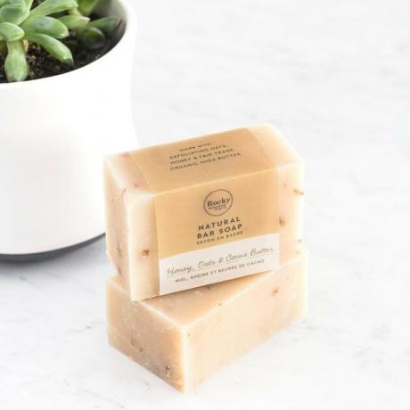 Rocky Mountain Soap Co. Sabonete de mel, aveia e cacau