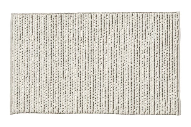 alfombra de lana trenzada